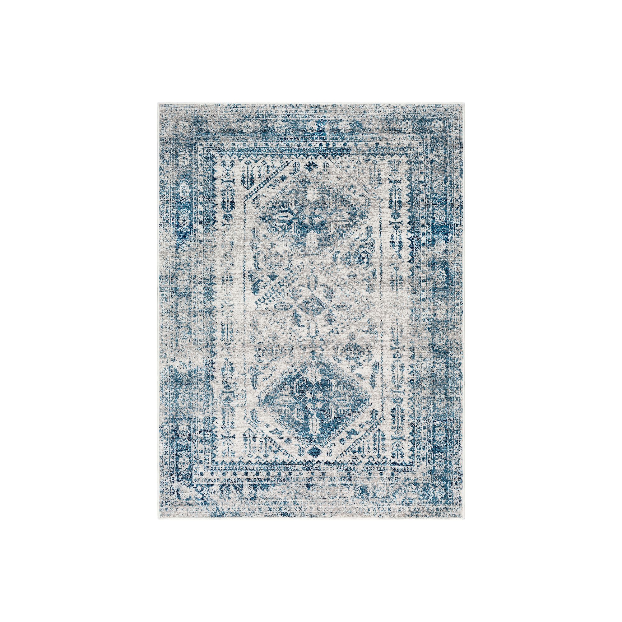 Decor 140 Marseille Distressed Rug, Blue