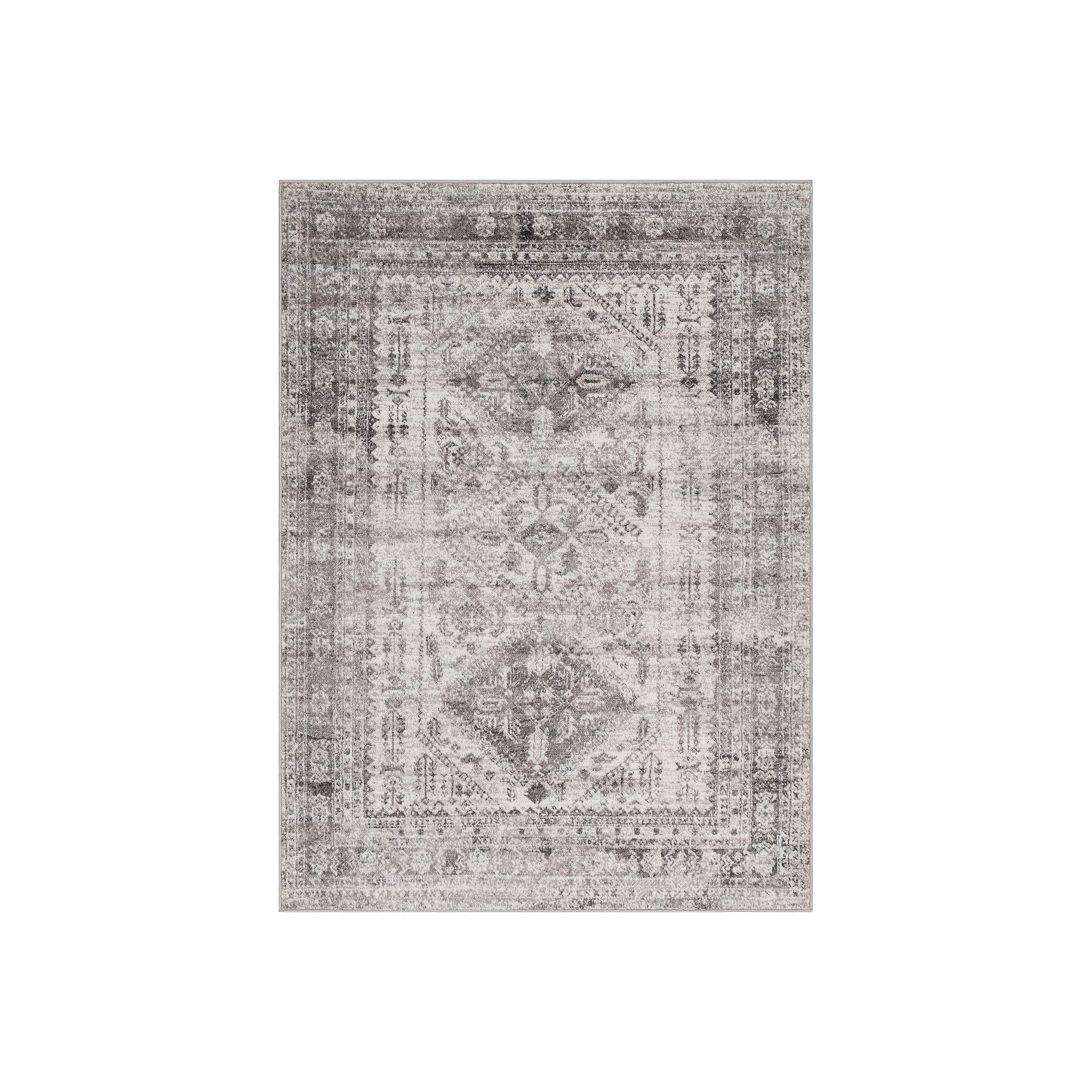 Decor 140 Marseille Distressed Traditional Rug, Gray