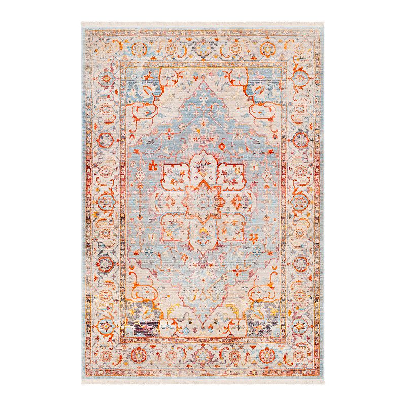 Decor 140 Berlin Updated Traditional Rug, Orange, 5X8 Ft