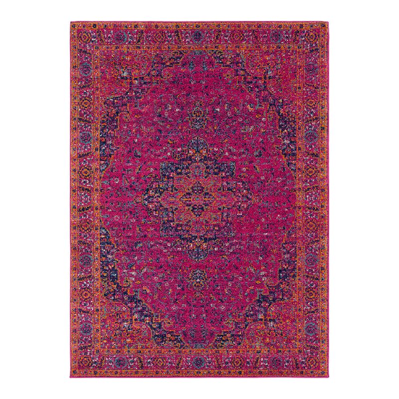 31027503 Decor 140 Astra Updated Traditional Rug, Red, 8X10 sku 31027503