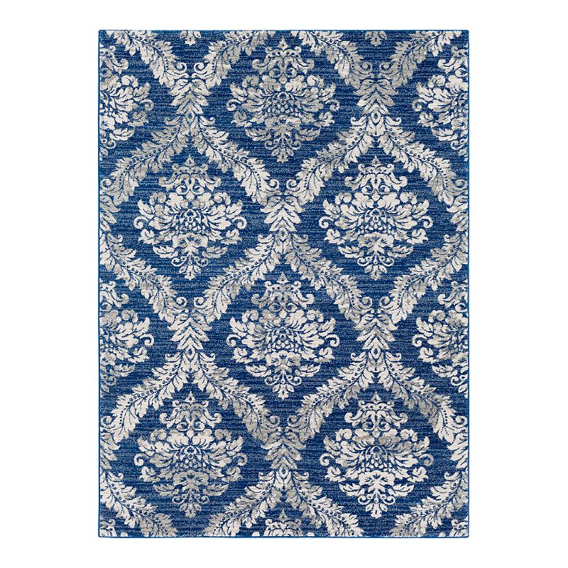 Decor 140 Astra Trellis Rug, Blue, 8X10 Ft