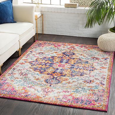Decor 140 Astra Distressed Medallion Rug