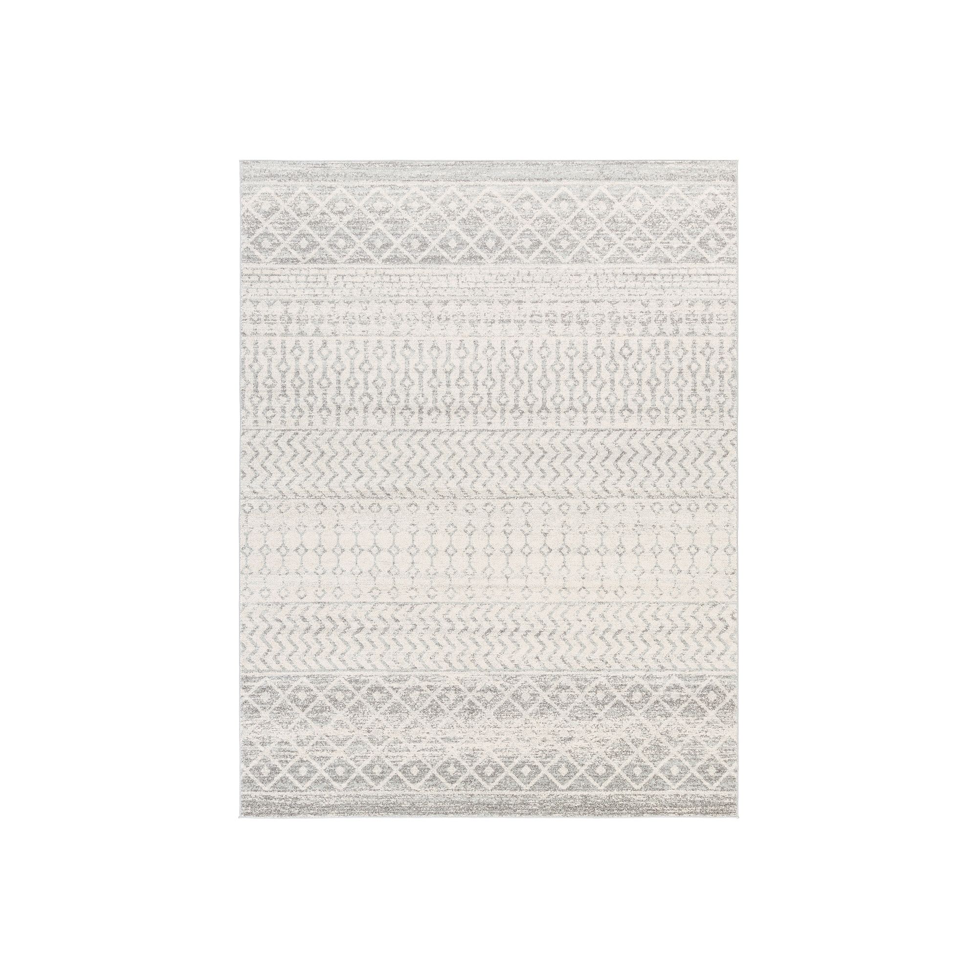 Decor 140 Raja Southwestern Rug, Light Gray