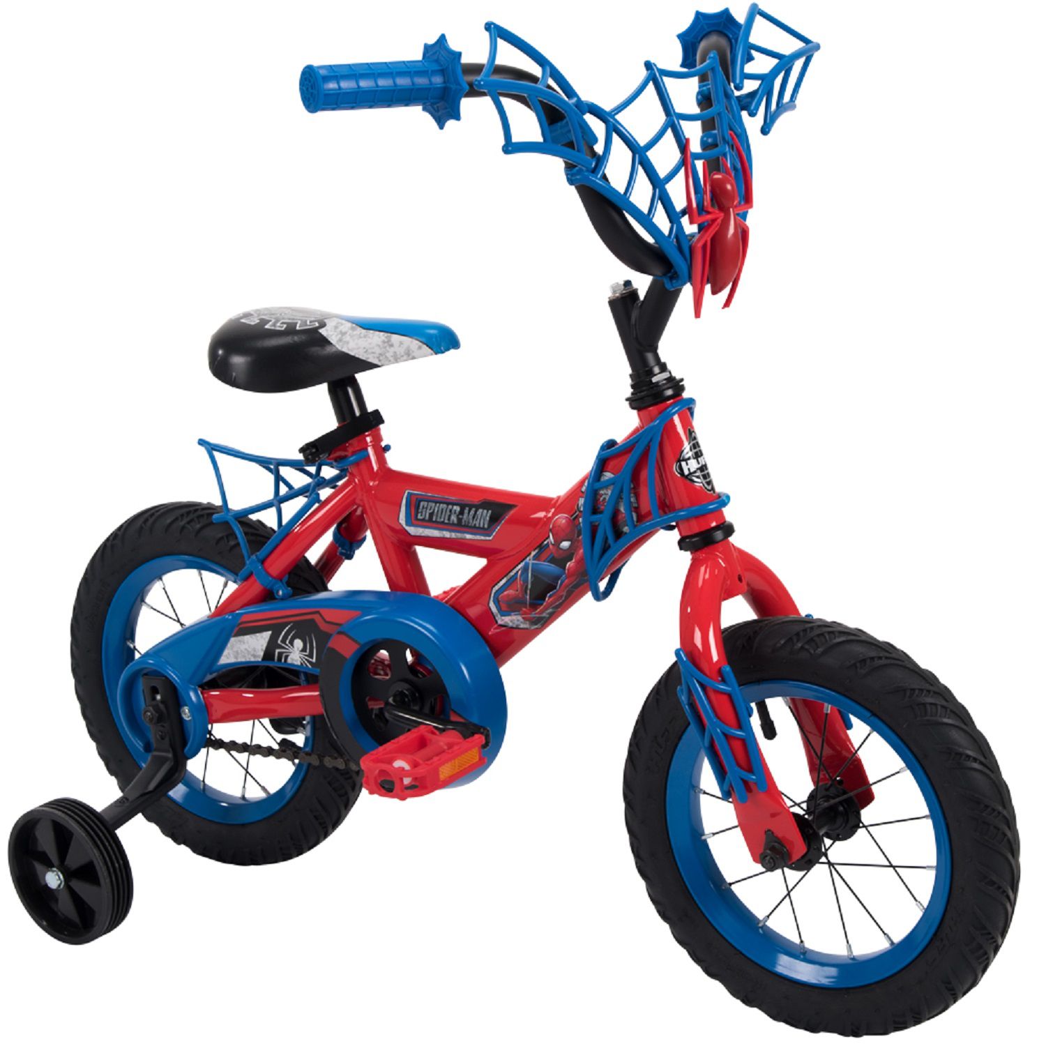 16 inch spiderman bike with training wheels