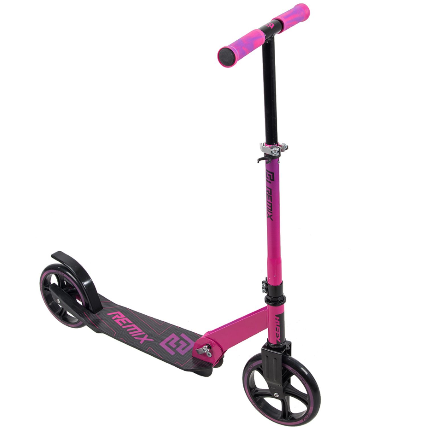 pink and purple scooter