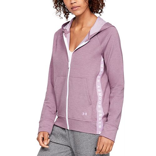 under armour featherweight fleece crop