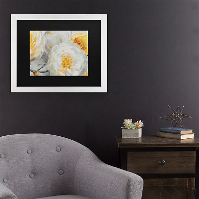 Trademark Fine Art Sunshine Matted Framed Art
