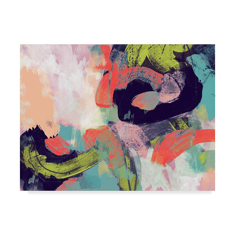 Trademark Fine Art Vibrant Spring II Canvas Wall Art, Multicolor, 24X32