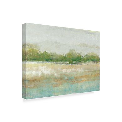 Trademark Fine Art Spring Tree Line I Canvas Wall Art