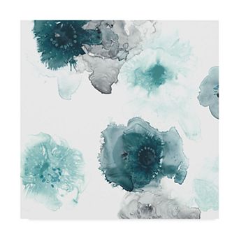 Trademark Fine Art Floating Indigo Iv Wall Art