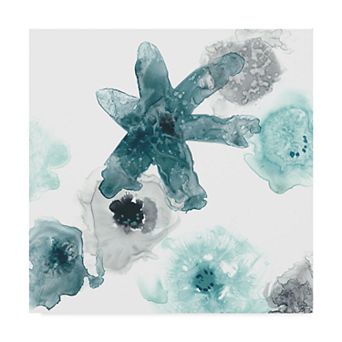 Trademark Fine Art Floating Indigo II Wall Art