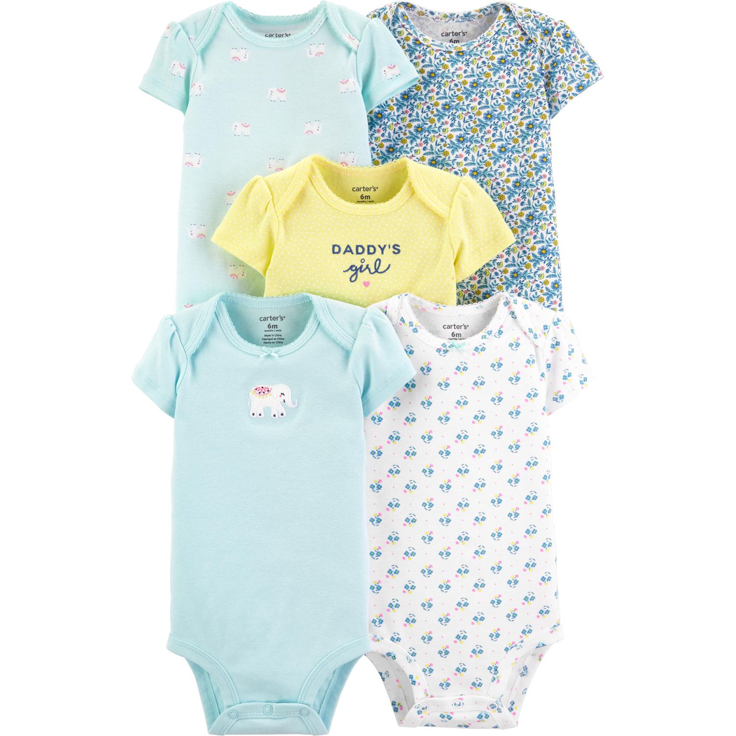 carters girl onesies