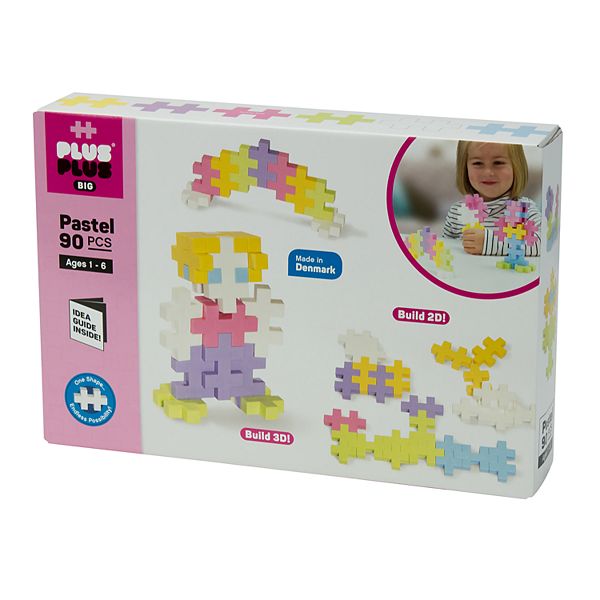 Plus-Plus Pastel Building Set - 600 Piece