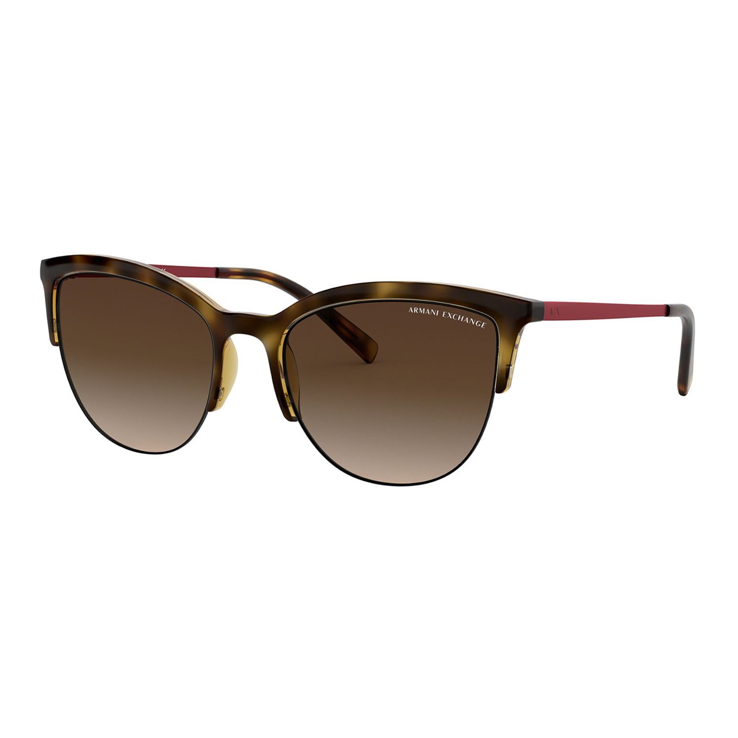 AX4083S 54mm Round Gradient Sunglasses