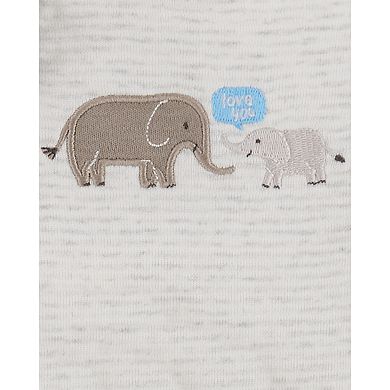 Baby Carter's 5-pack Elephant Original Bodysuits