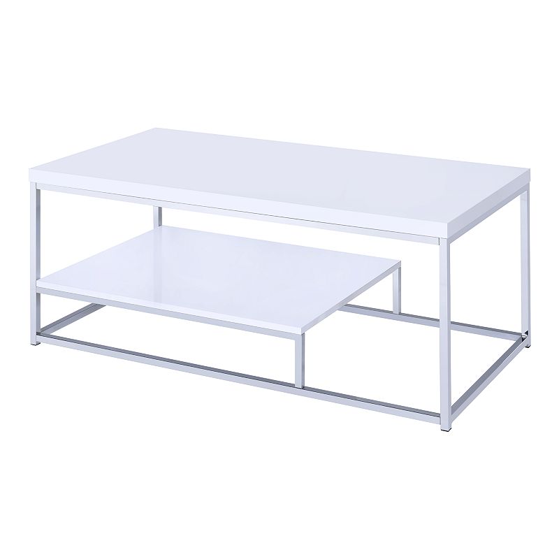 Steve Silver Co. Lucia Coffee Table, White
