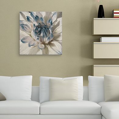 Fine Art Canvas Daytime Dahlia Blue I by Studio Arts