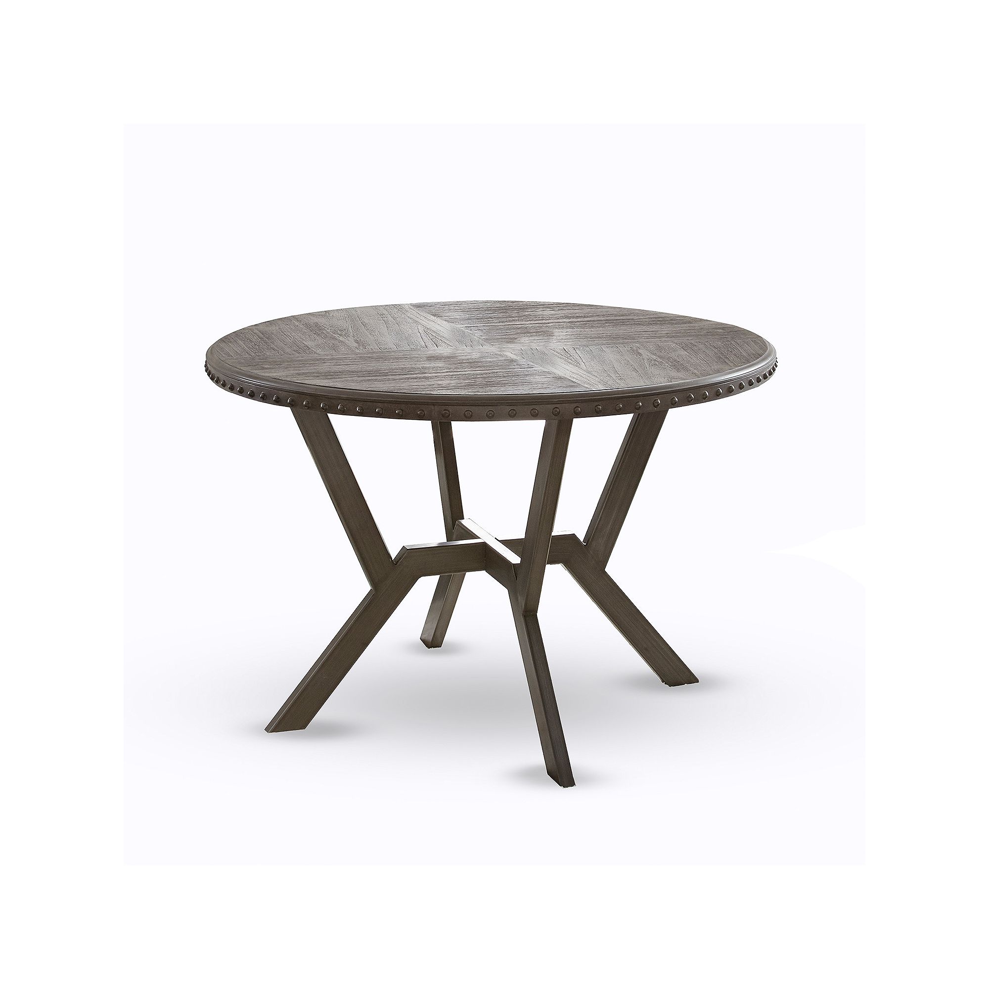 Steve Silver Co. Alamo Round Dining Table, Gray