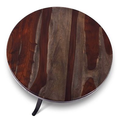 Steve Silver Co. Sparrow Round Crank Pub Table