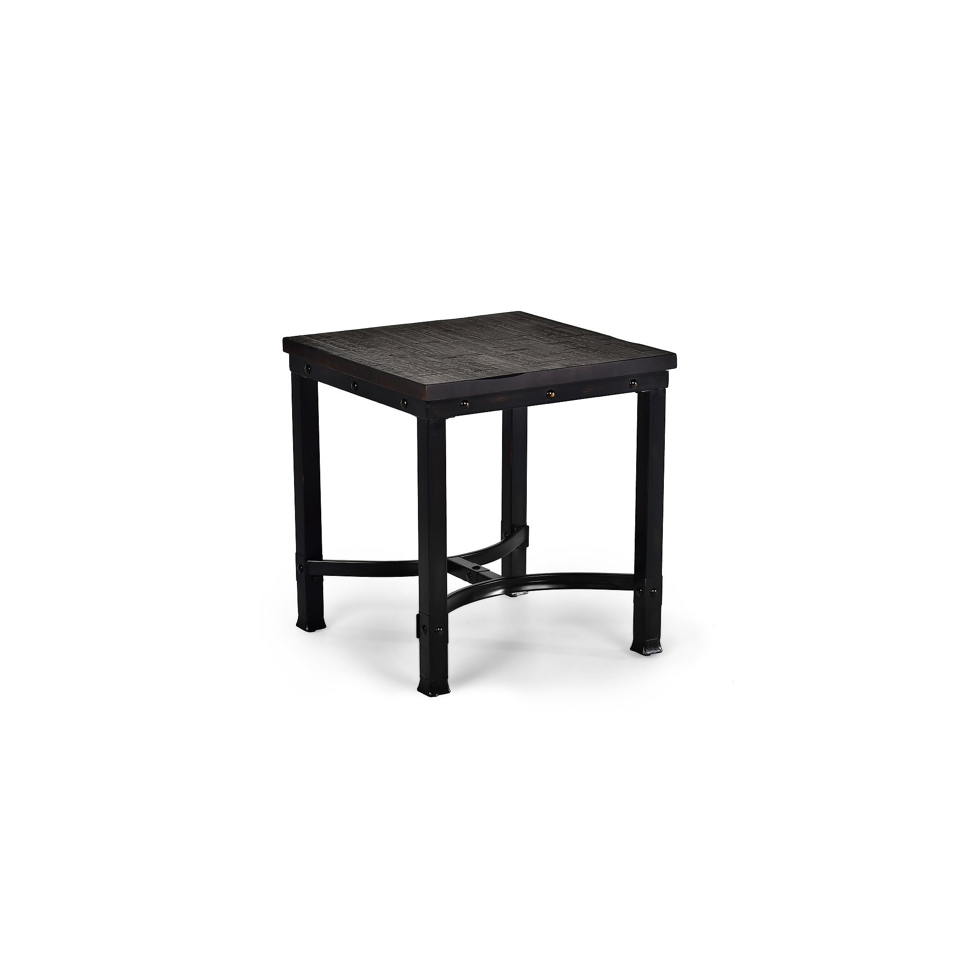 Steve Silver Ambrose Distressed End Table, Brown