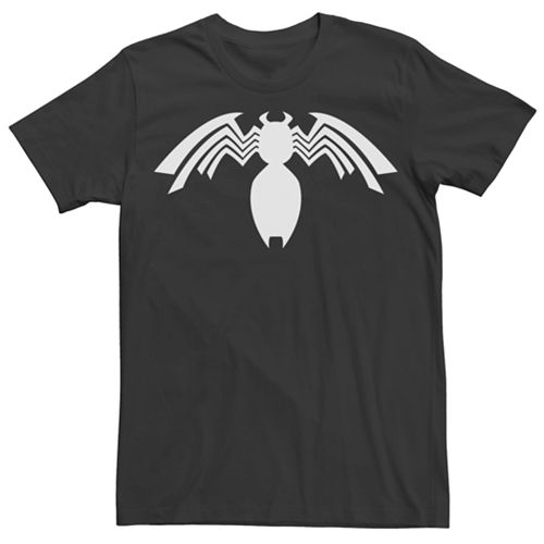 Men's Marvel Venom White Logo Graphic Tee