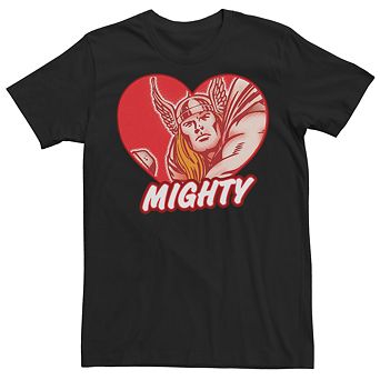 Men's Marvel Retro Thor Heart Graphic Tee