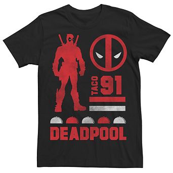 Men's Marvel Deadpool Taco Graphic Tee