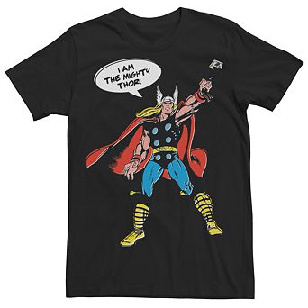 Men's Marvel Retro Thor Vintage Graphic Tee