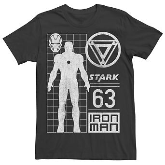 Men's Marvel Avengers Iron Man Stark Graphic Tee