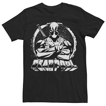 Men's Marvel Deadpool For Hire Graphic Tee