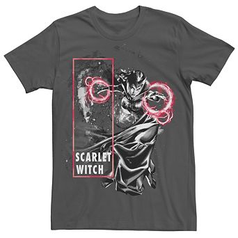 Men's Marvel Scarlet Witch Blast Graphic Tee