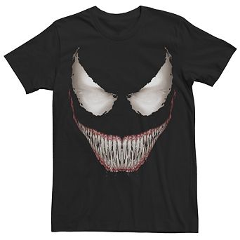 Men's Marvel Venom Face Graphic Tee