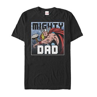 Men's Marvel Thor Mighty Dad Graphic Tee