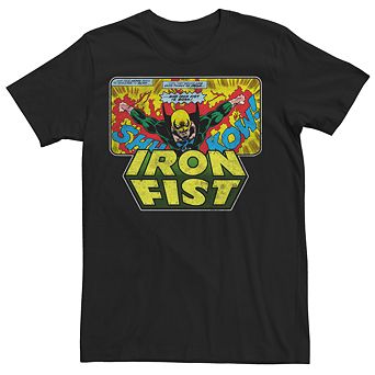 Men's Marvel Iron Fist Retro Graphic Tee