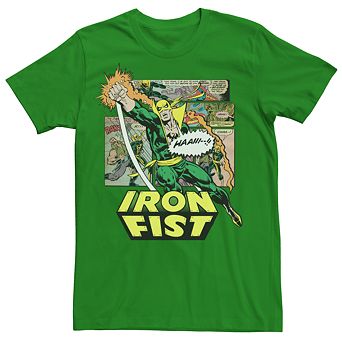 Men's Marvel Iron Fist Logo Graphic Tee