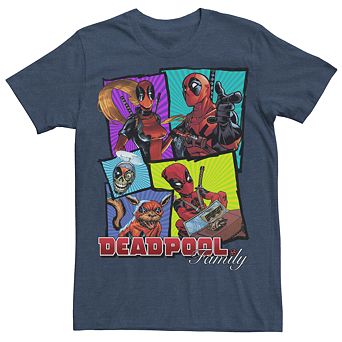 Men's Marvel Deadpool Family Graphic Tee