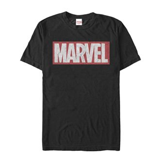 Men's Marvel Brick Logo Graphic Tee