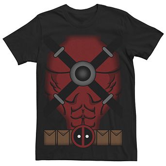 Men's Marvel Deadpool Uniform Graphic Tee