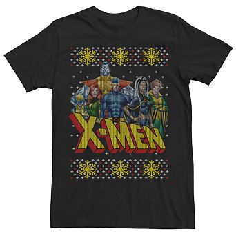 Men's Marvel X-Men Ugly Sweater Graphic Tee