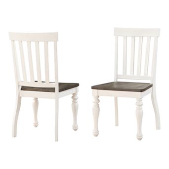 Steve Silver Co. Joanna Two Tone Dining Chair 2 pc Set
