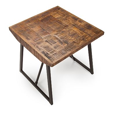 Steve Silver Co. Walden Parquet End Table