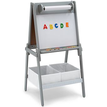 Delta Children Chelsea Double-Sided Storage Easel with Paper Roll & Magnets