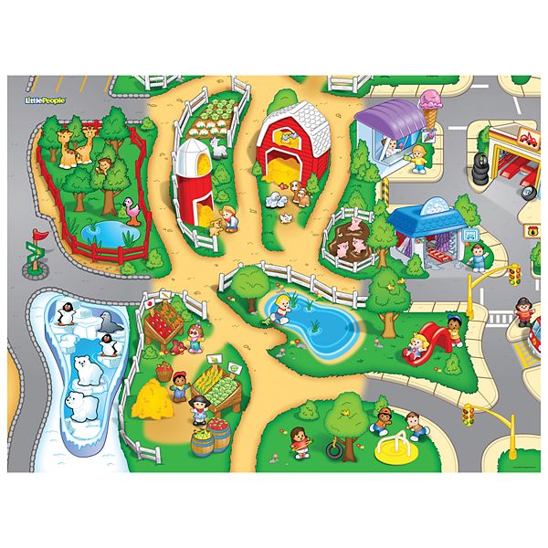 Fisher price little cheap people play mat