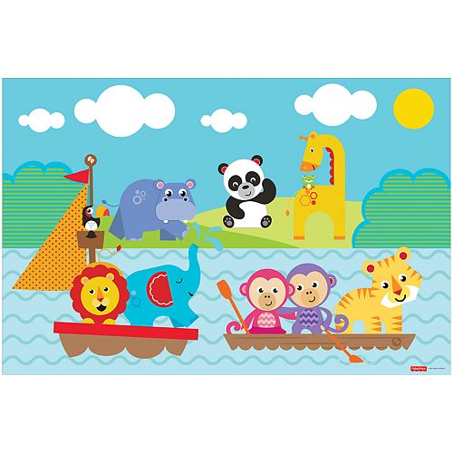 Tcg Toys Fisher Price Memory Foam 2 Sided Jumbo Gelli Mat Play