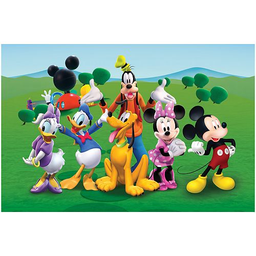 Tcg Toys Mickey Mouse Clubhouse Memory Foam 2 Sided Jumbo