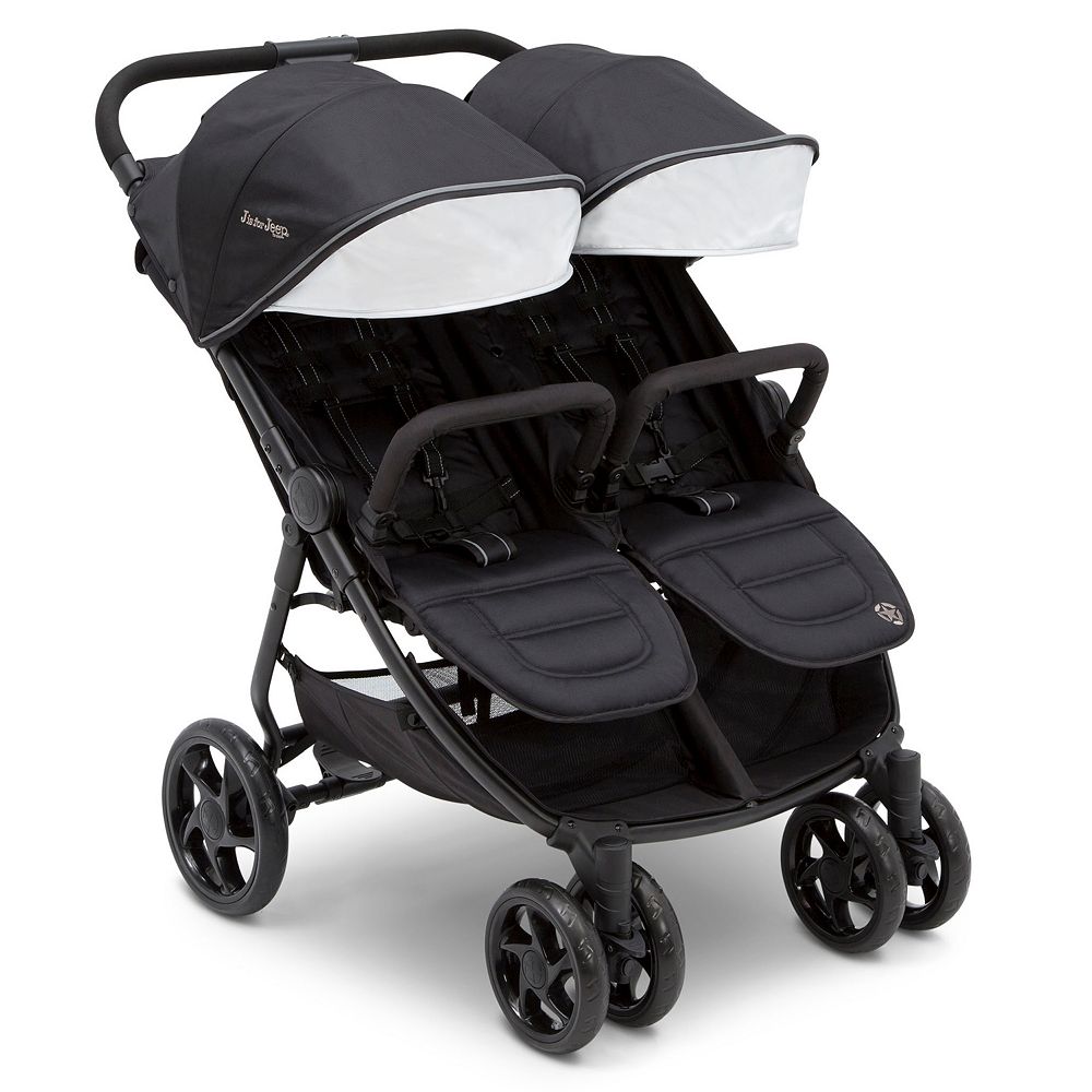 Jeep Destination Ultralight Side x Side Double Stroller, Midnight, image size:1000x1000