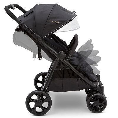 Delta Children J is for Jeep Brand Destination Ultralight Double Stroller