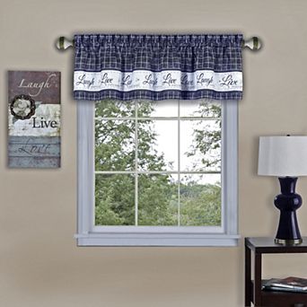 Live, Love, Laugh Window Valance