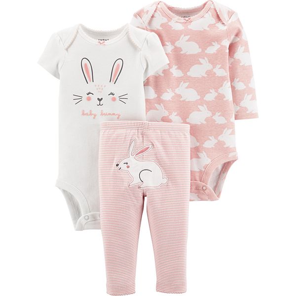 Carters pink sale bunny dress