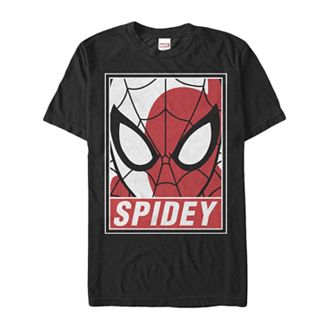 Men's Spider-Man Face Tee